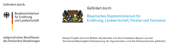 Förderlogos BMfEL und BaySMfELFT